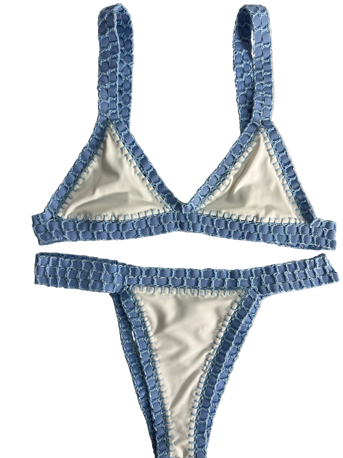 White blue
